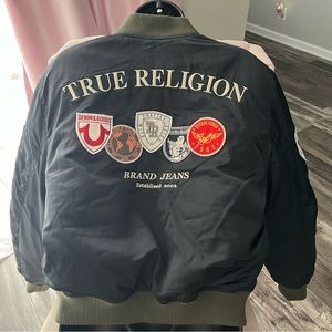 TR Patched Bomber Jacket - BRAND NEW!!!